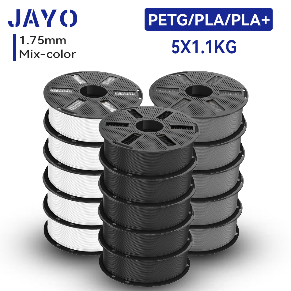 3D Printing Nylon Filament - JAYO 3D PETG/PLA/PLA PLUS Druckerfilament 1,75