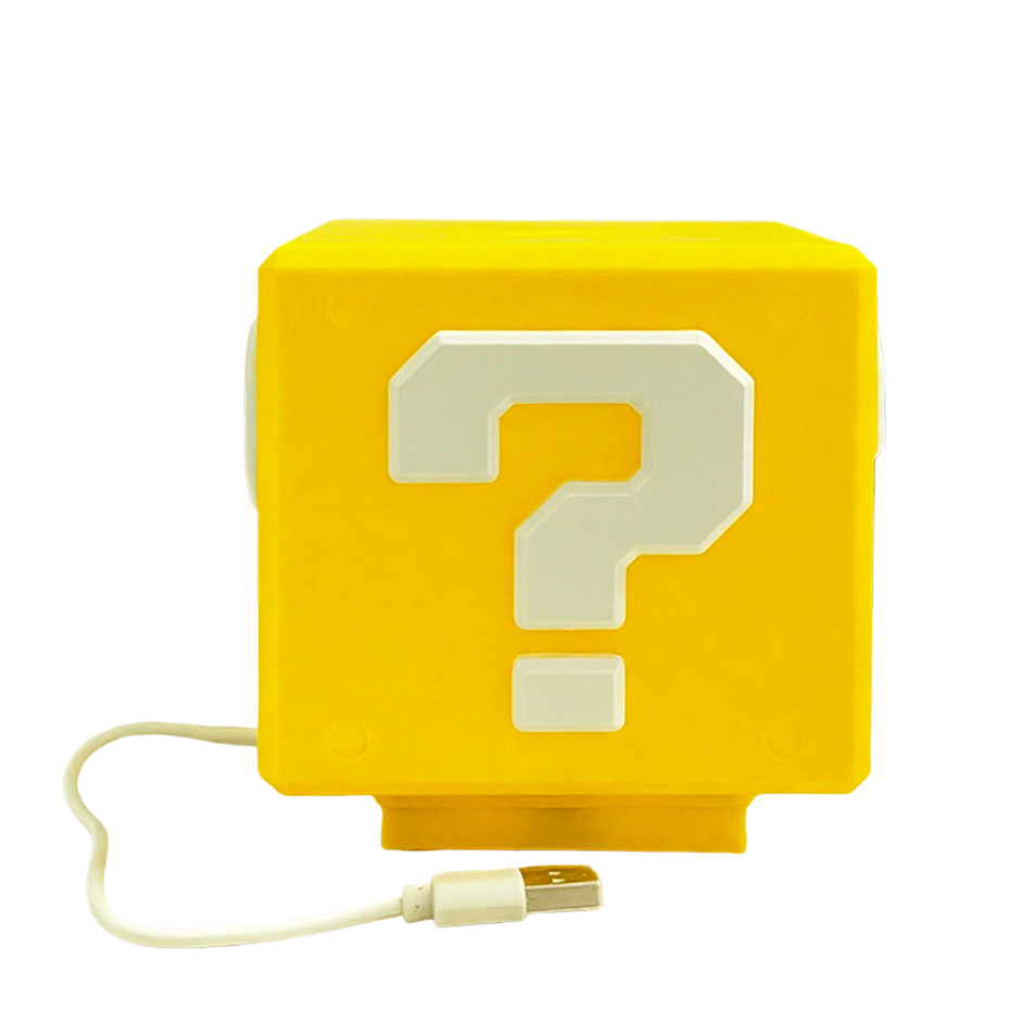 3D Printing Lego - 2026 Question Block Lampe mit Soundeffekten