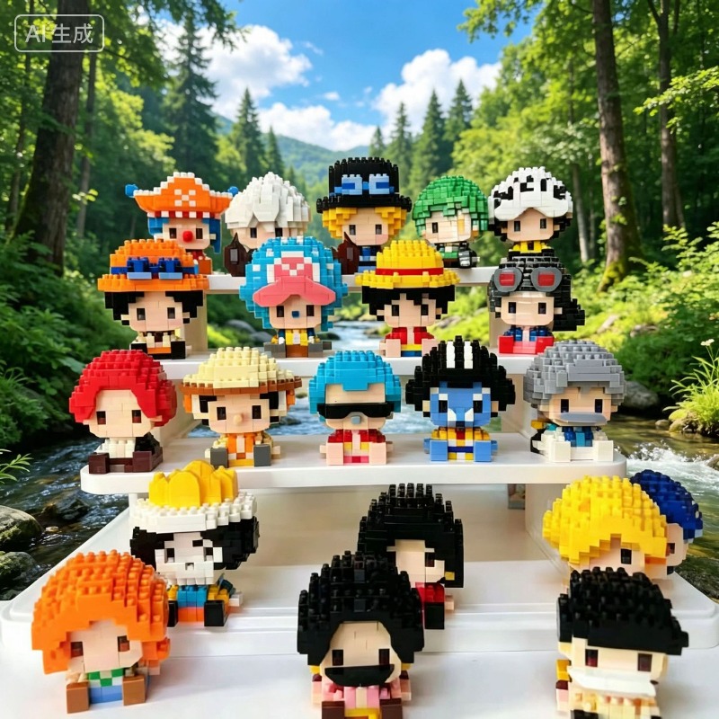3D Printing Lego - Neue ONE PIECE Sonnengott Nika Luffy