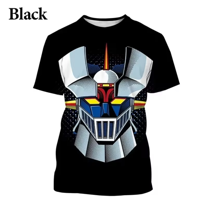 3D Printing Z Hop - Anime Mazinger Z 3D Druck T-Shirt