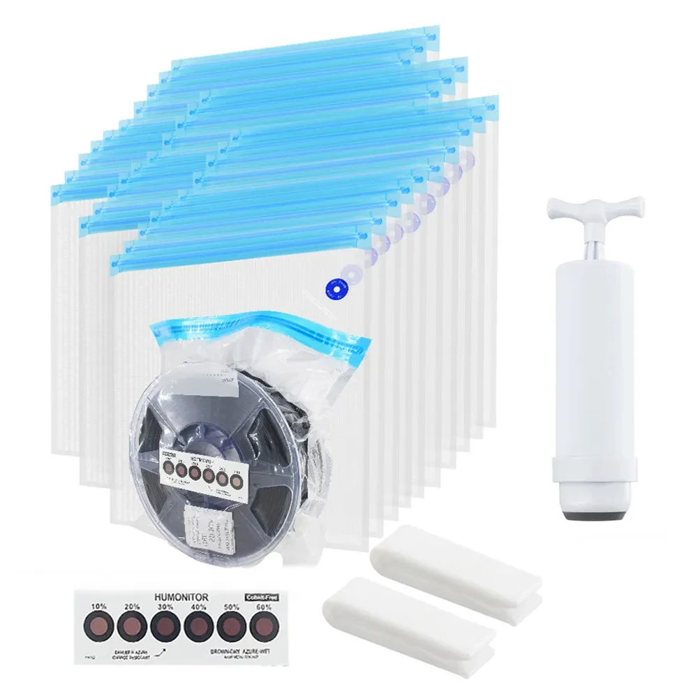 3D Printing Nylon Filament - 3D-Filament-Trockner-Aufbewahrung, Vakuumversiegelungsbeutel und Pumpe, hält Filament