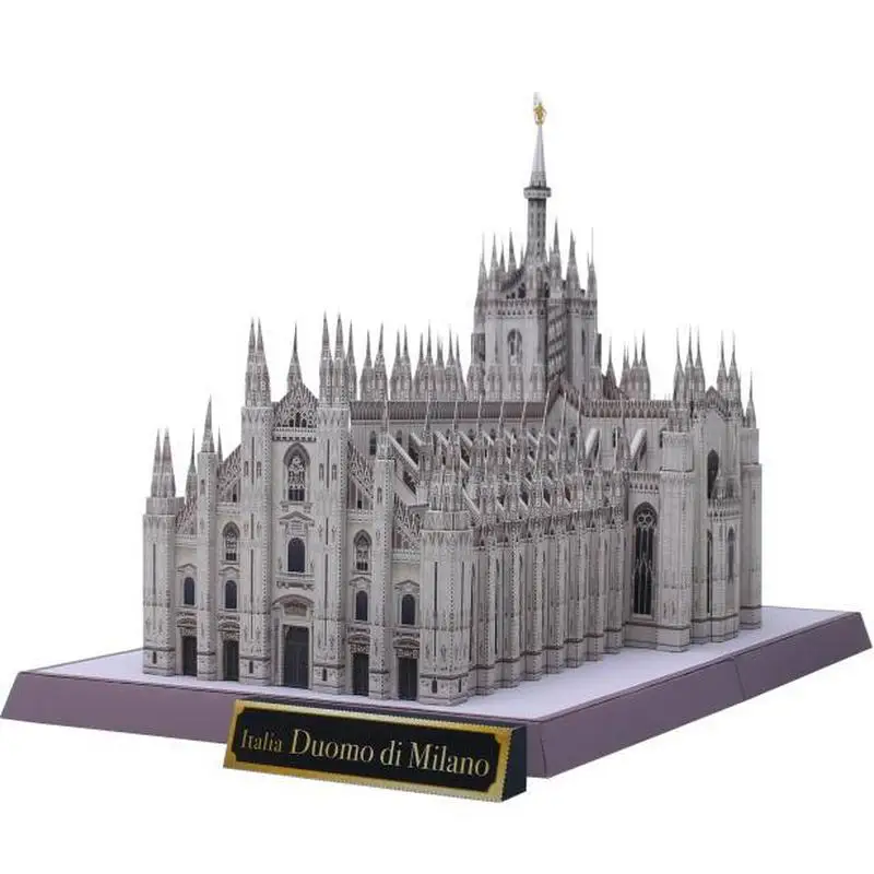 3D Printing Lego - Milan Kathedrale Italien Welt Klassische Architektur