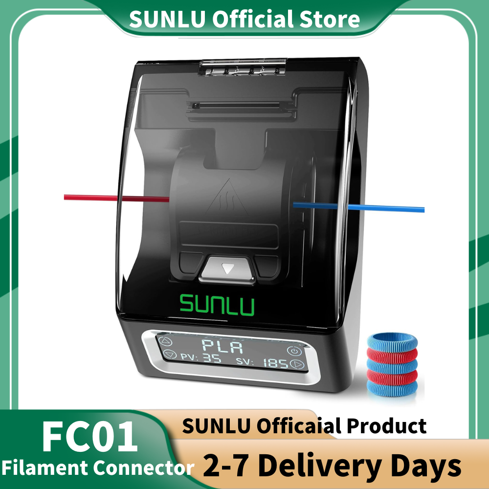 3D Printing Nylon Filament - SUNLU FC01 Filament-Anschluss, schnelle Erwärmung, 3D-Druckfilament,