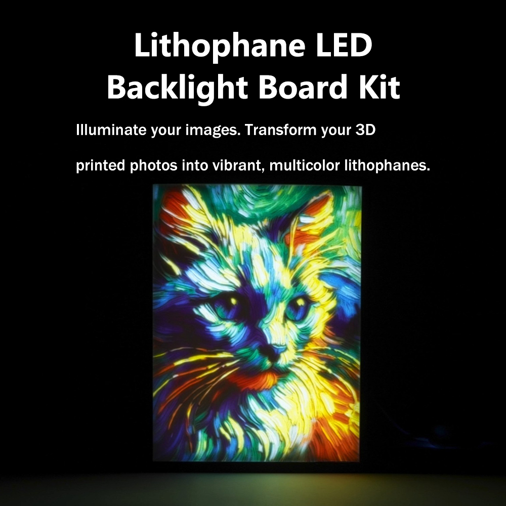 KC010 Lithophan CMYK PLAFilame – 3D Printing Foto Bewertung und Preis