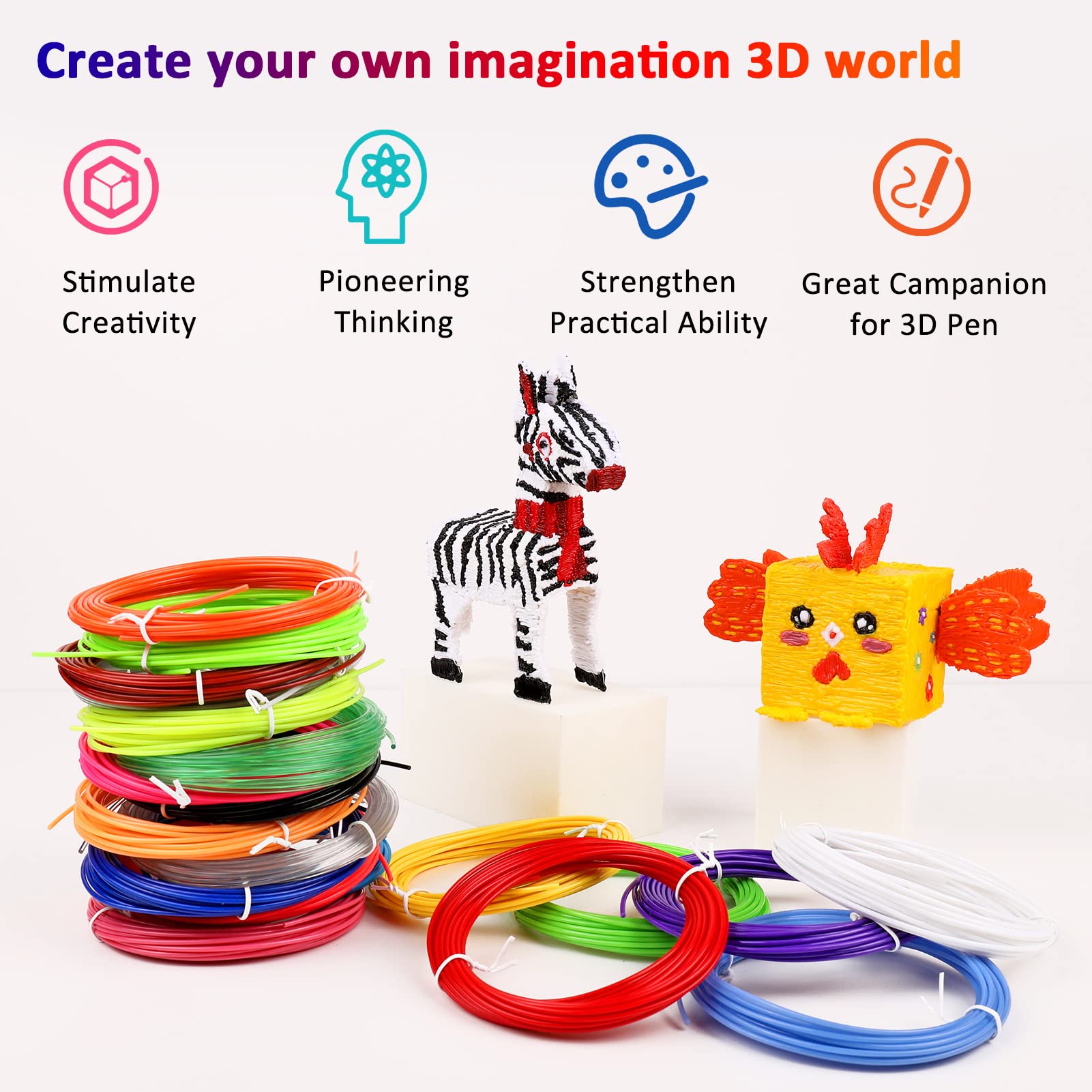 40/32/30 Farben PLA-Filament f – 3D Printing Nylon Filament Bewertung und Preis