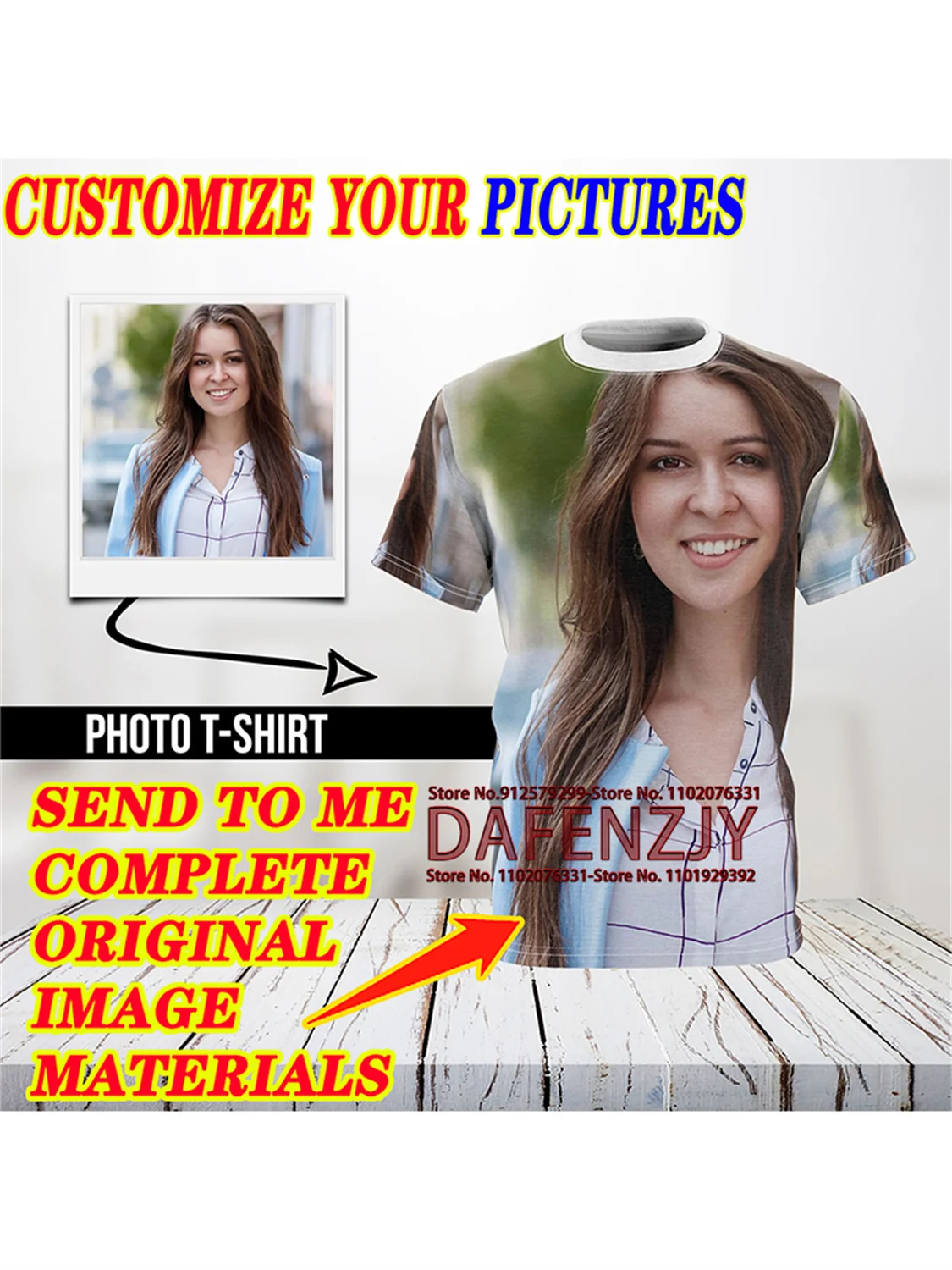 Lustiges individuelles T-Shirt – 3D Printing Foto Bewertung und Preis