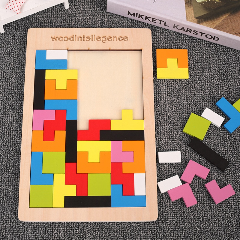 Neue 1 Set Holzklötze Puzzle D – 3D Printing Lego Bewertung und Preis