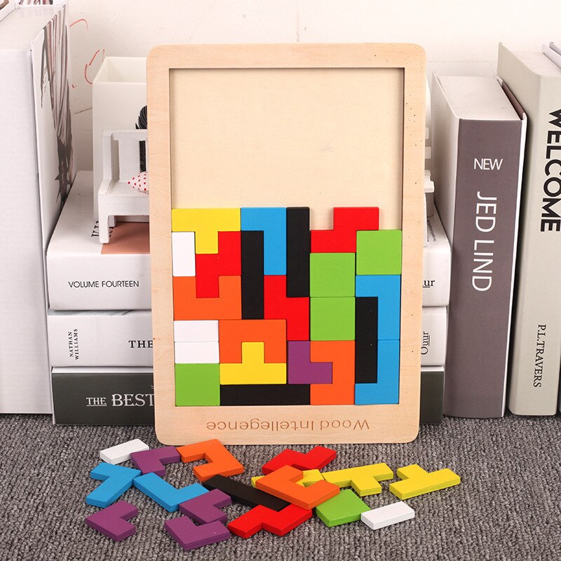 Neue 1 Set Holzklötze Puzzle D – 3D Printing Lego Bewertung und Preis