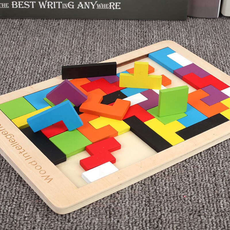 Neue 1 Set Holzklötze Puzzle D – 3D Printing Lego Bewertung und Preis