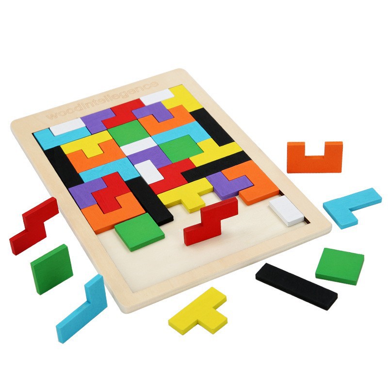 Neue 1 Set Holzklötze Puzzle D – 3D Printing Lego Bewertung und Preis