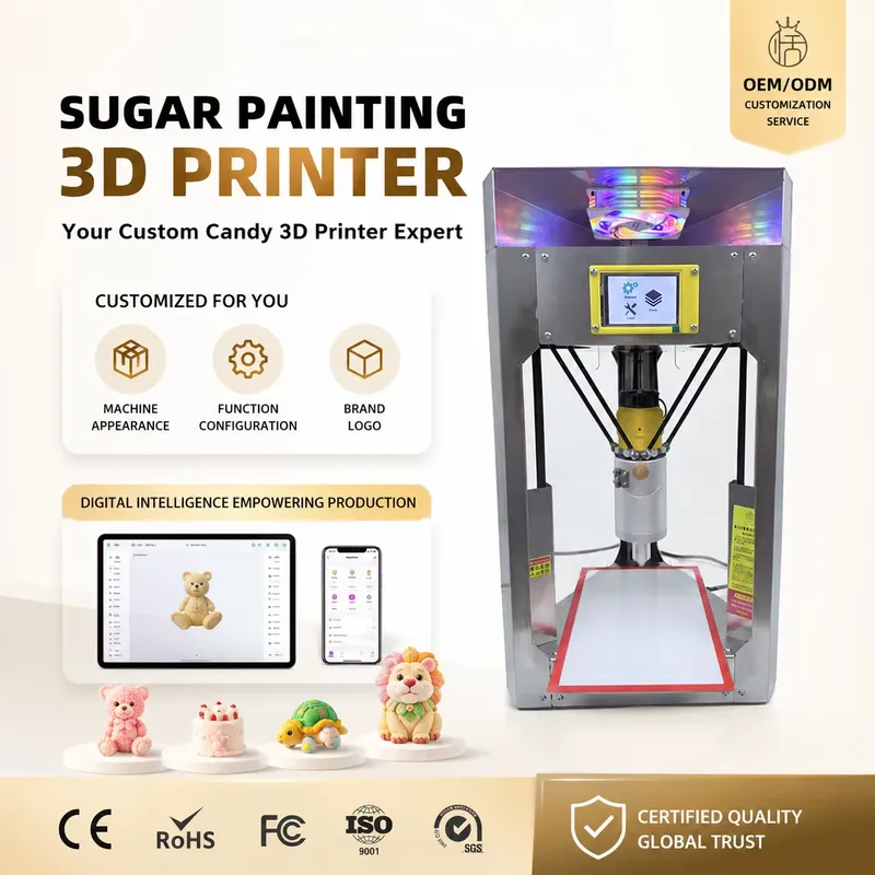 CE-zertifizierter Zucker-Kunst – 3D Printing Vendor Bewertung und Preis