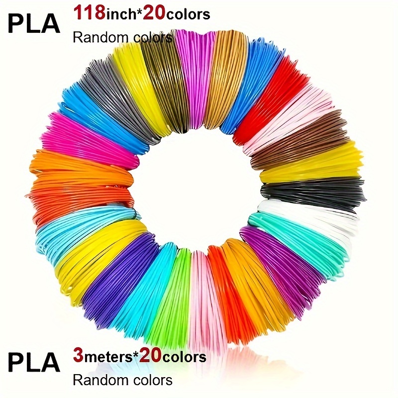20-Farben 3D-Druckstift-Set DI – 3D Printing Nylon Filament Bewertung und Preis