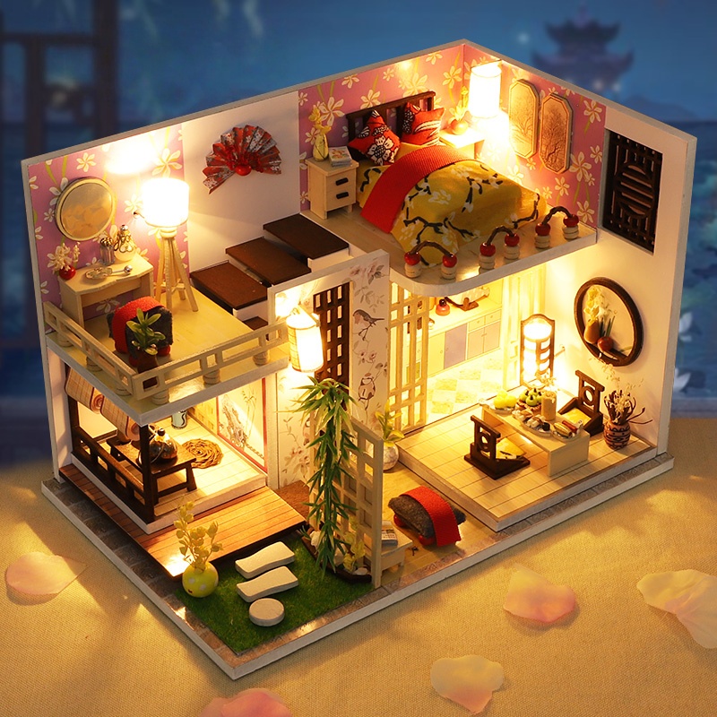 DIY Japanischer Stil Loft-Vill – 3D Printing Lego Bewertung und Preis