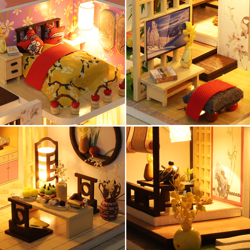 DIY Japanischer Stil Loft-Vill – 3D Printing Lego Bewertung und Preis