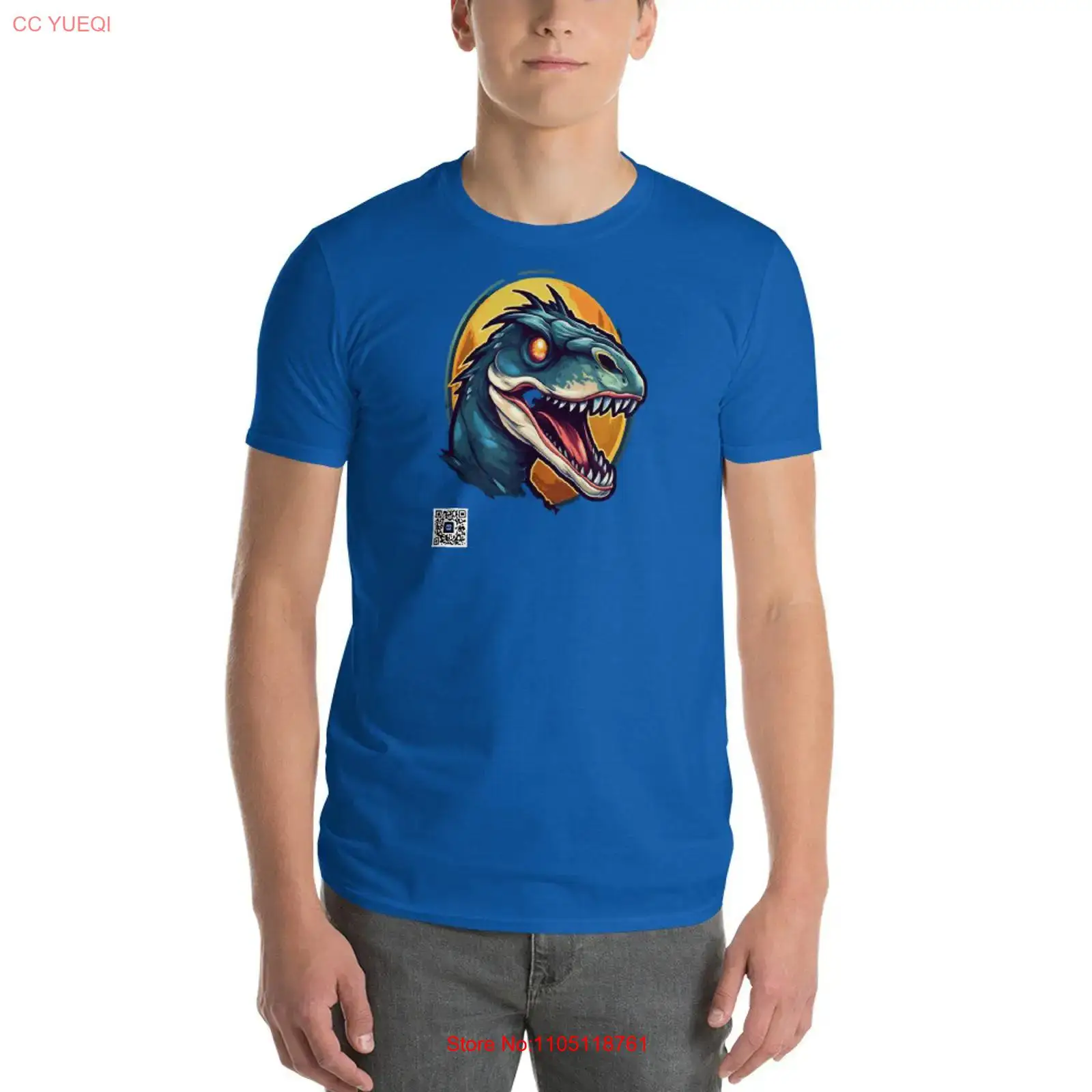 Dinosaurier-T-Shirt, Smartphon – 3D Printing Qr Code Bewertung und Preis