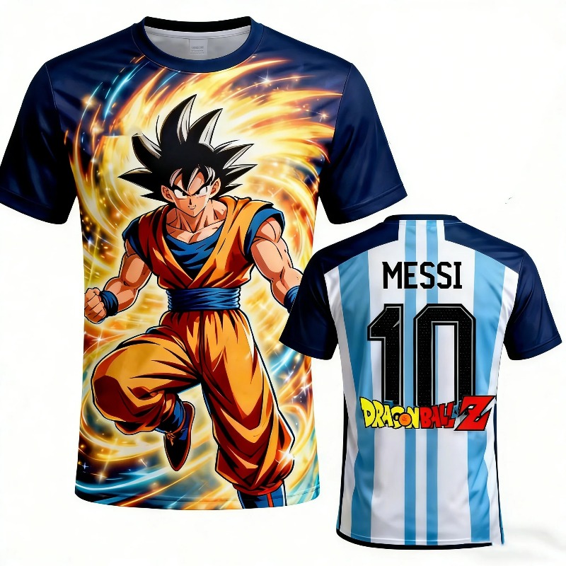 Dragon Ball Z Goku x Messi Arg – 3D Printing Z Hop Bewertung und Preis